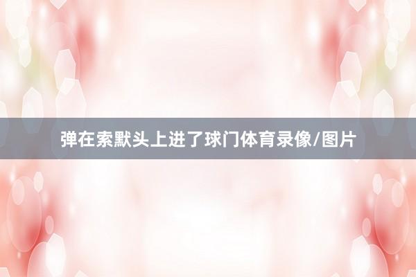 弹在索默头上进了球门体育录像/图片