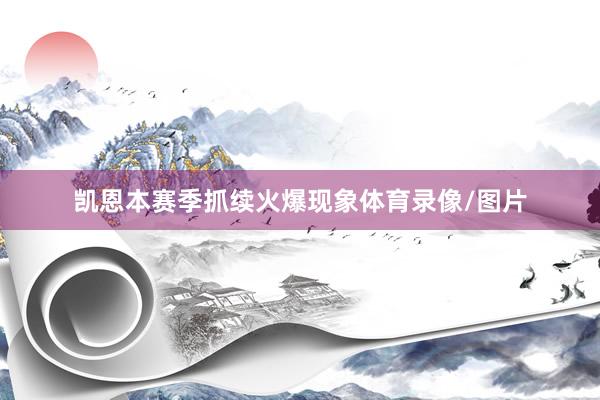 凯恩本赛季抓续火爆现象体育录像/图片