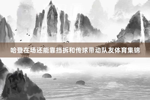 哈登在场还能靠挡拆和传球带动队友体育集锦