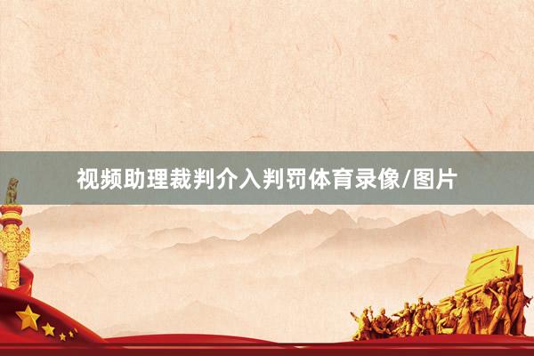 视频助理裁判介入判罚体育录像/图片