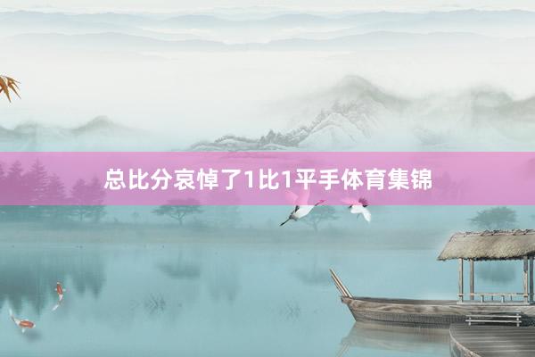 总比分哀悼了1比1平手体育集锦
